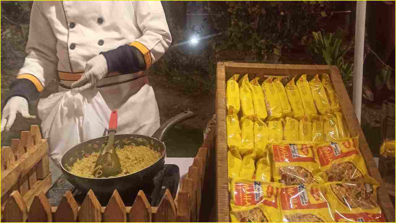 Maggi on Shadi menu: Photo of Maggi counter at wedding goes viral