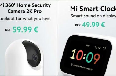Europe China Xiaomi Mi 360 Home Security Camera 2K Pro and Mi Smart Clock