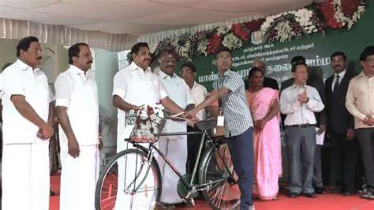 Tamil Nadu Bicycle school Caste