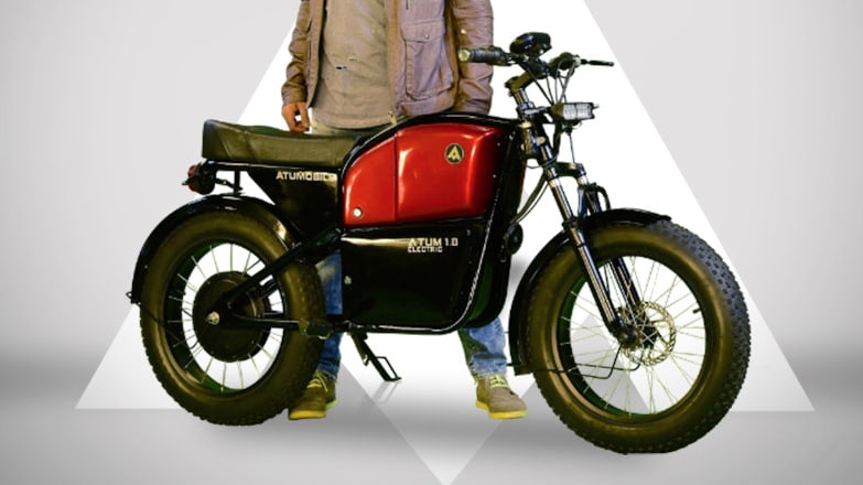 Made in India by Atumobile, Electric Bike Atum 1.0 deliveries begin 
