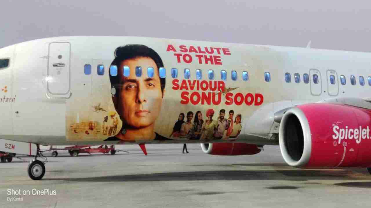 Sonu Sood becomes first Indian actor to get special livery dedicated to him by domestic airline