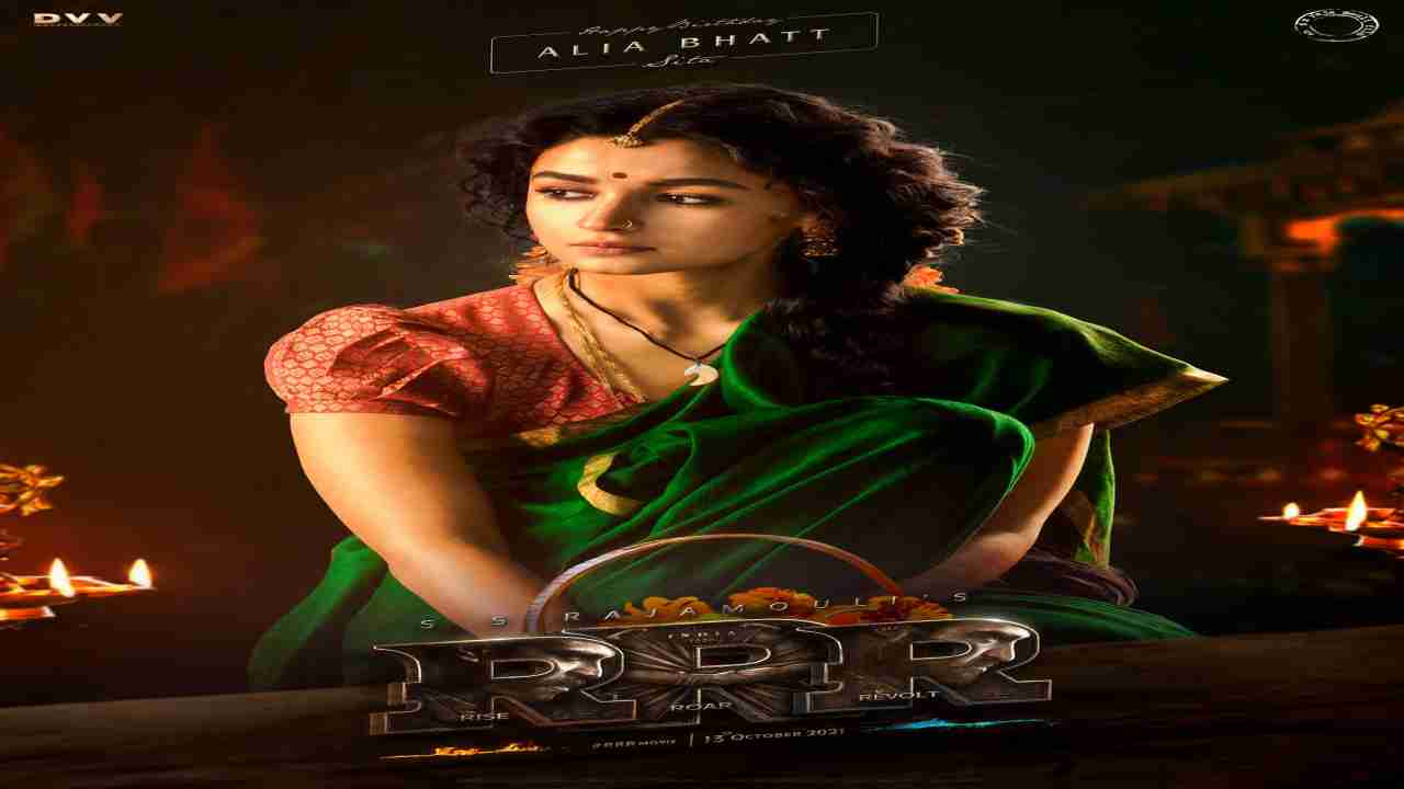 RRR movie: Alia Bhatt's first look of 'Sita' unveiled on her birthday