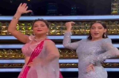 Dance Deewane 3: Madhuri Dixit and Nora Fatehi grooves on 'Mera Piya Ghar Aaya'