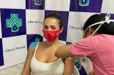 Malaika Arora gets first dose of COVID-19 vaccine, fans say 'you don't look above 45'