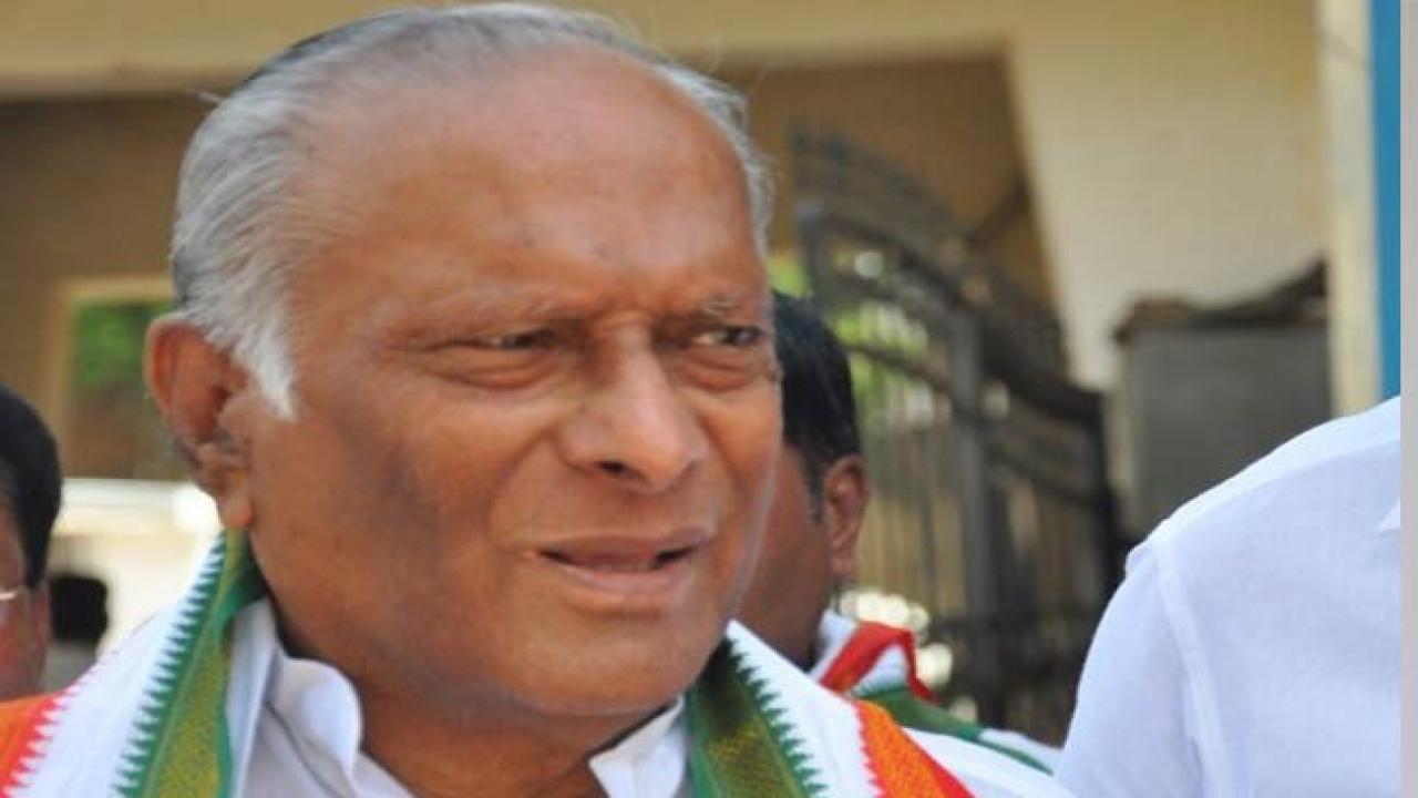 Veteran Congress leader Satyanarayana Rao passes away