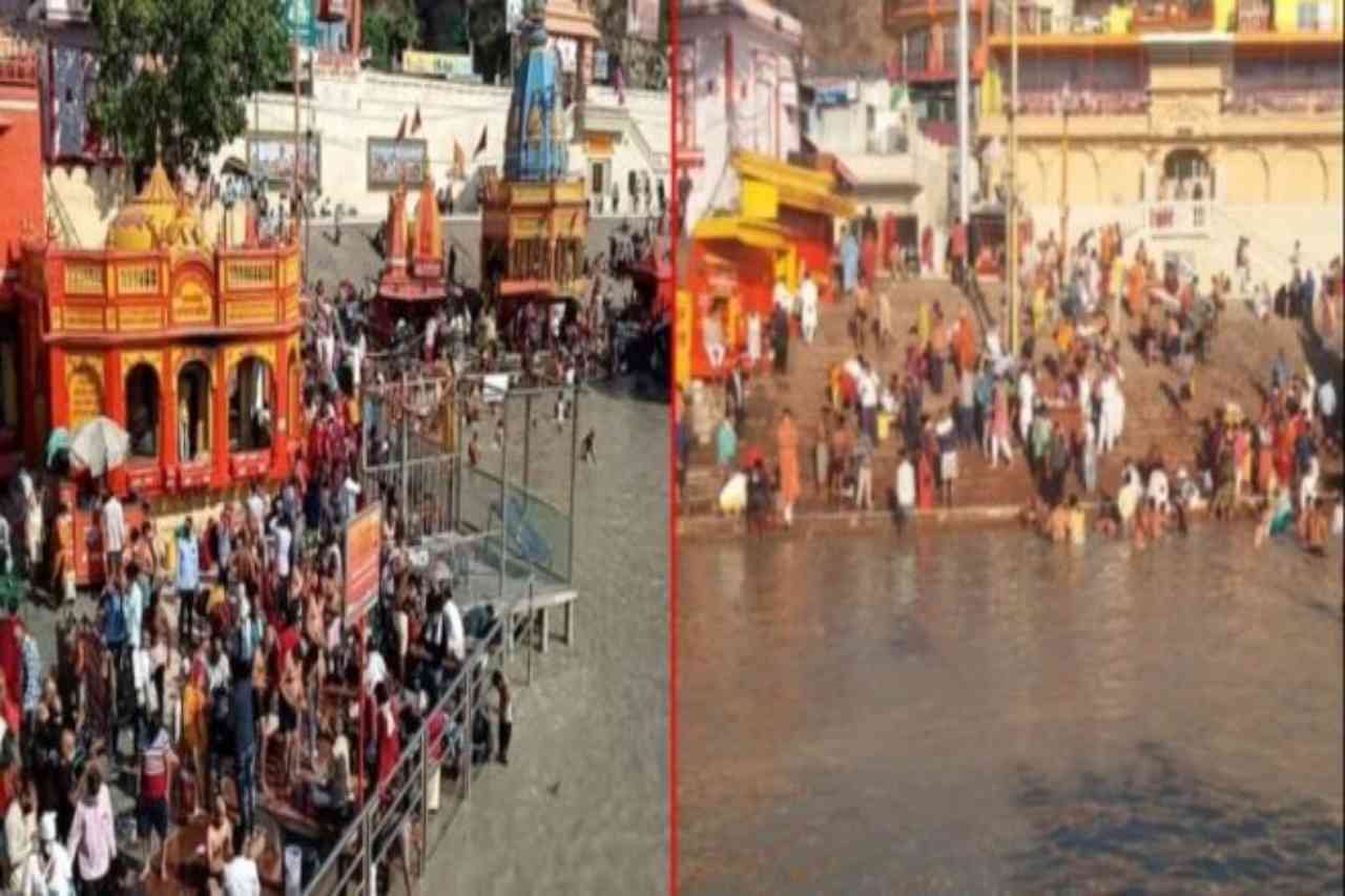 Kumbh Mela in Haridwar: People take holy dip in Ganga on Chitra Purnima flouting COVID-19 regulations