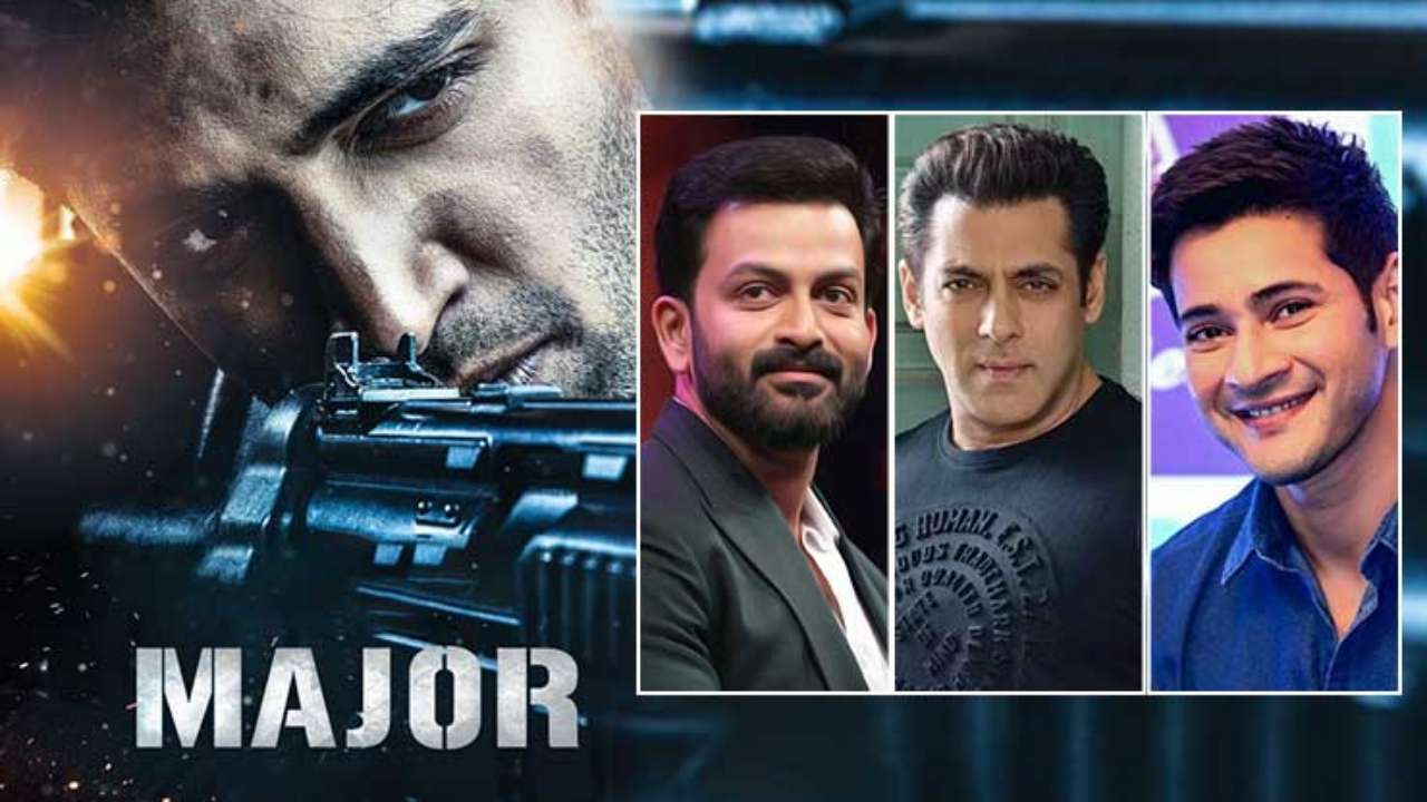 Major: Salman Khan, Mahesh Babu, and Prithviraj Sukumaran will come together to launch teaser of Sesh Adivi starrer
