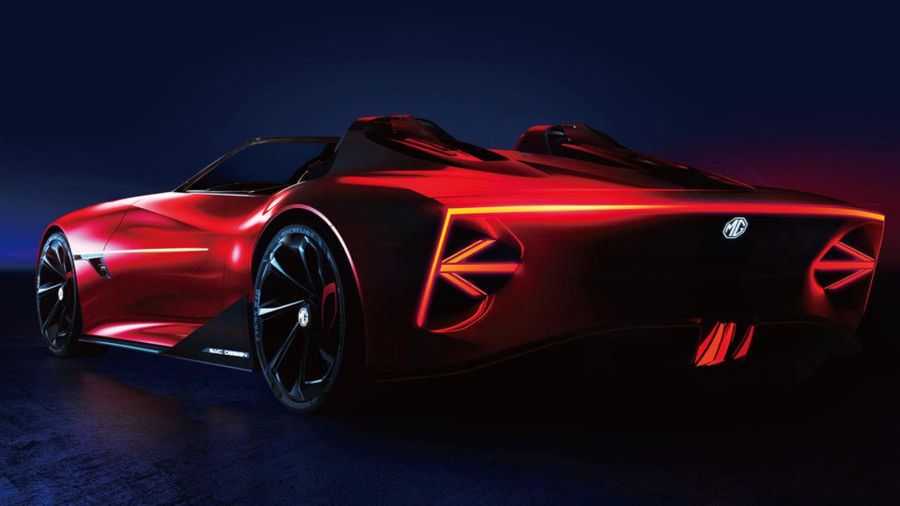 MG Cyberster concept revealed before Shanghai motor show debut
