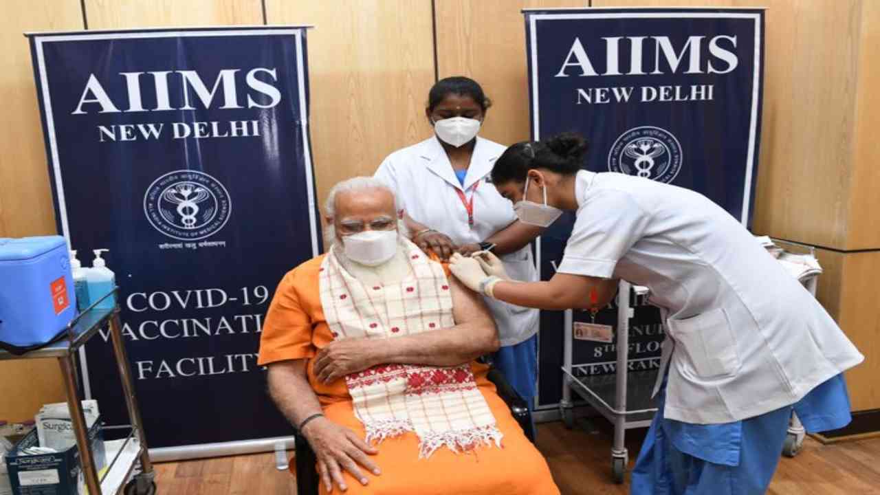 PM Modi takes second dose of Covid-19 shot, says 'vaccination among few ways to defeat the virus'