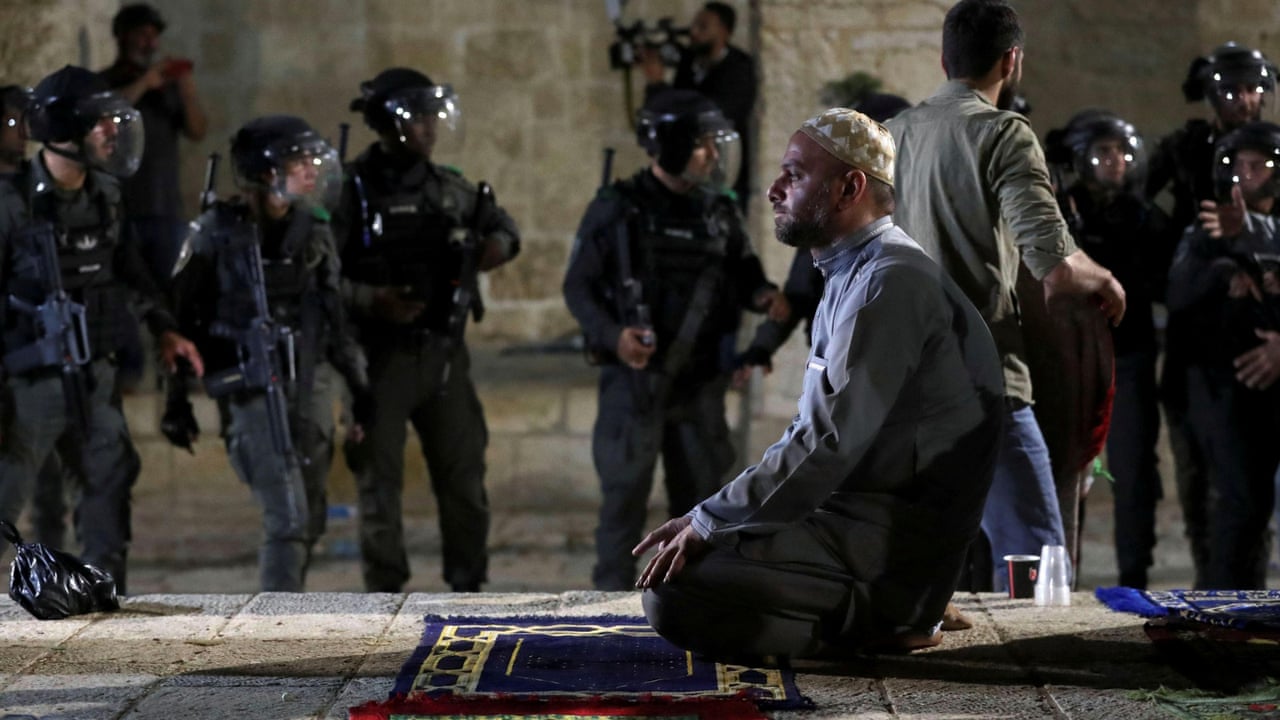 Saudi and UAE condemn Israel over attack on Palestinians at al-Aqsa mosque in eviction protests