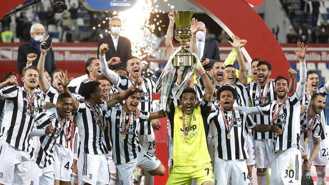 Juventus beats Atalanta 2-1 to win Italian Cup final