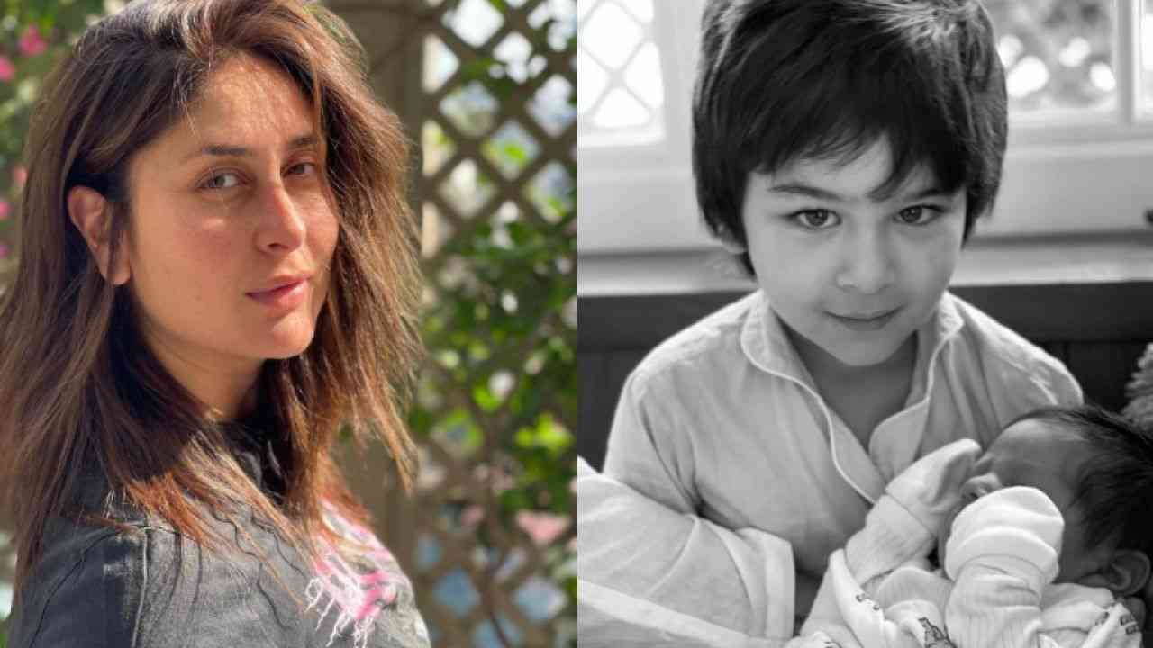 Kareena Kapoor shares picture of younger son with Taimur, calls them 'her hope'