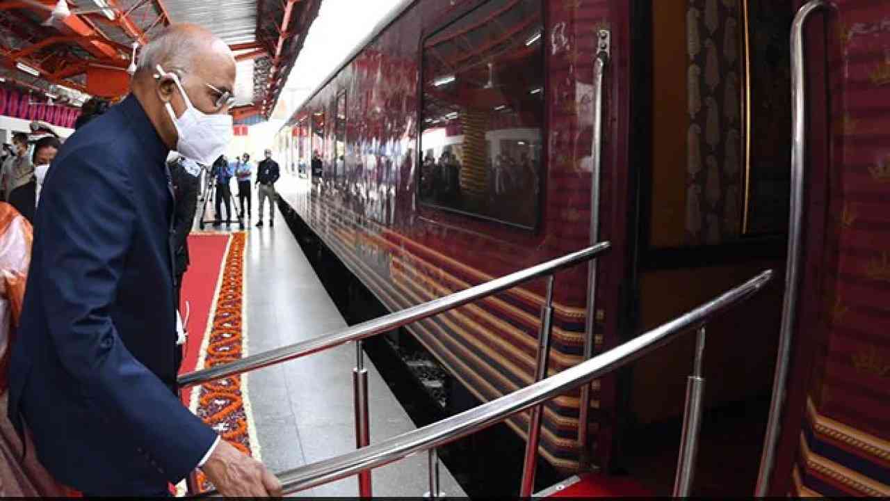 President Kovind's rail journey to native place in UP on special train not presidential saloon