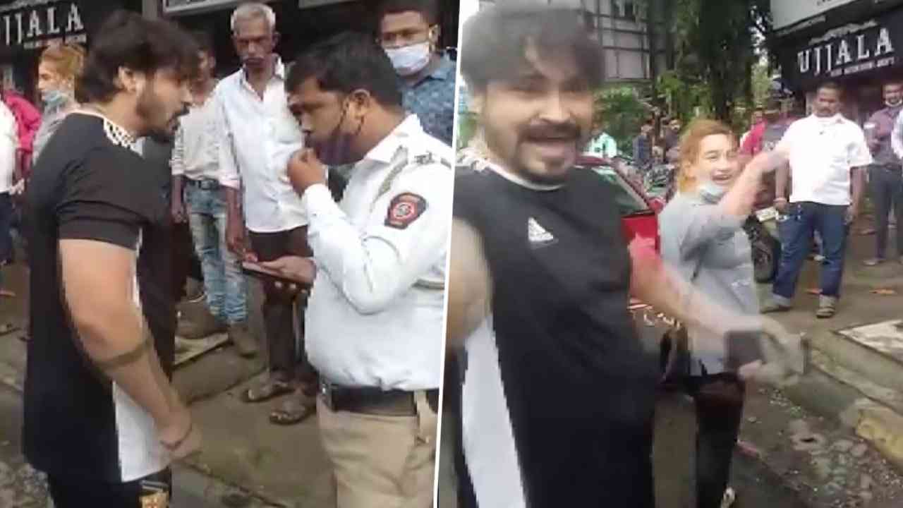 Two booked for misbehaving with traffic police personnel in Maharashtra's Thane after video goes viral
