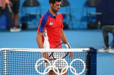 Novak Djokovic's temper flares up in bronze medal match loss
