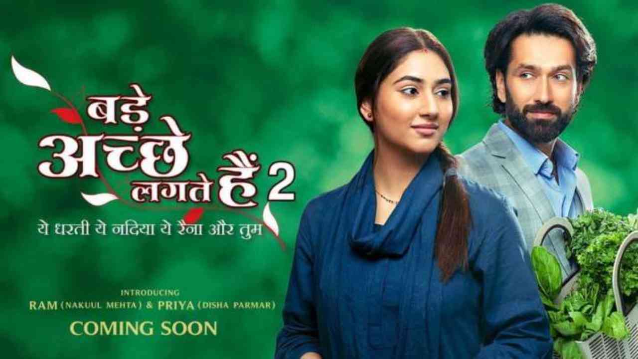 Disha Parmar and Nakuul Mehta unveils poster of ‘Bade Acche Lagte Hain 2’