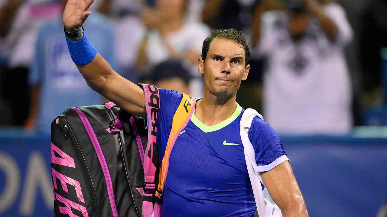 Citi Open: Rafael Nadal loses to 50th-ranked Lloyd Harris in Washington