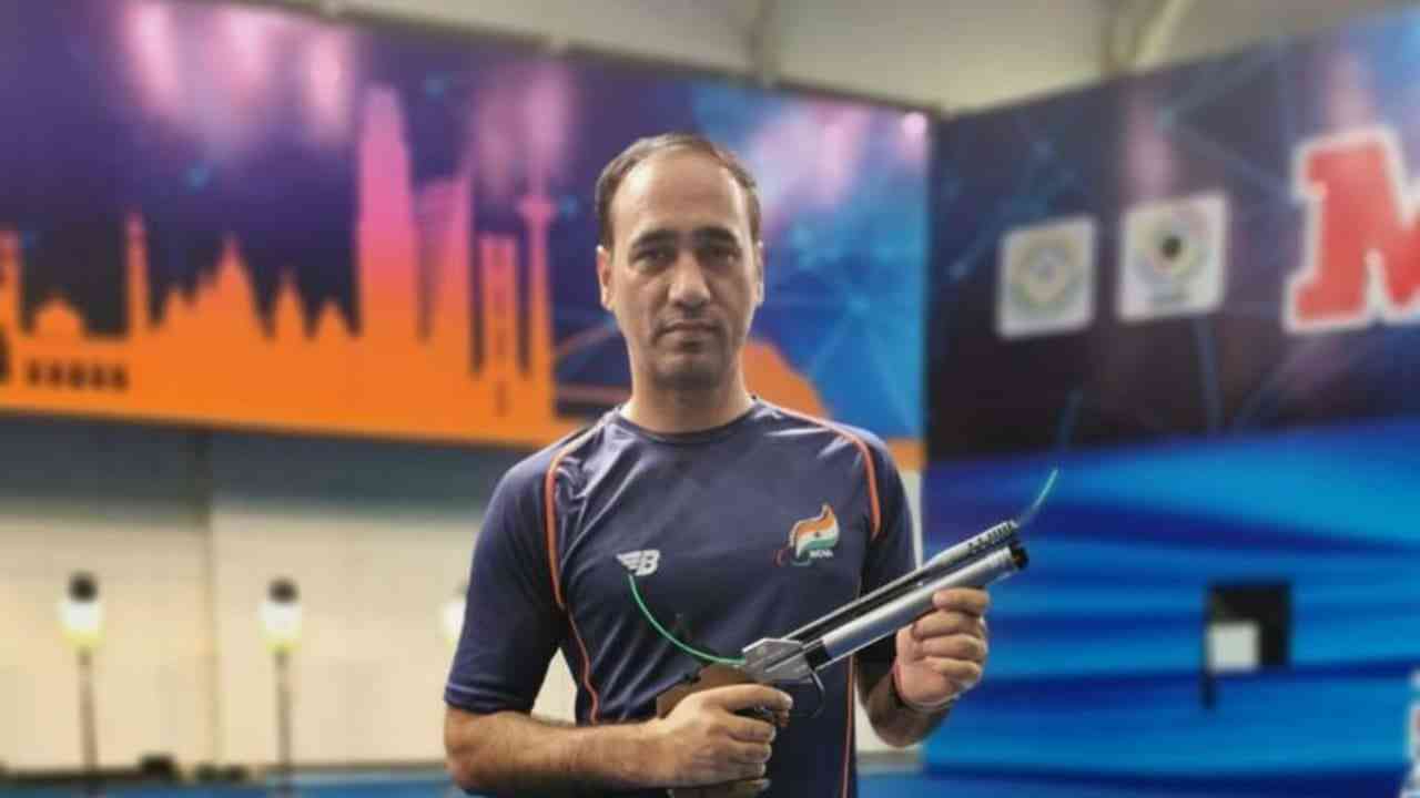 Singhraj Adana shoots bronze in Paralympics men's 10m air pistol