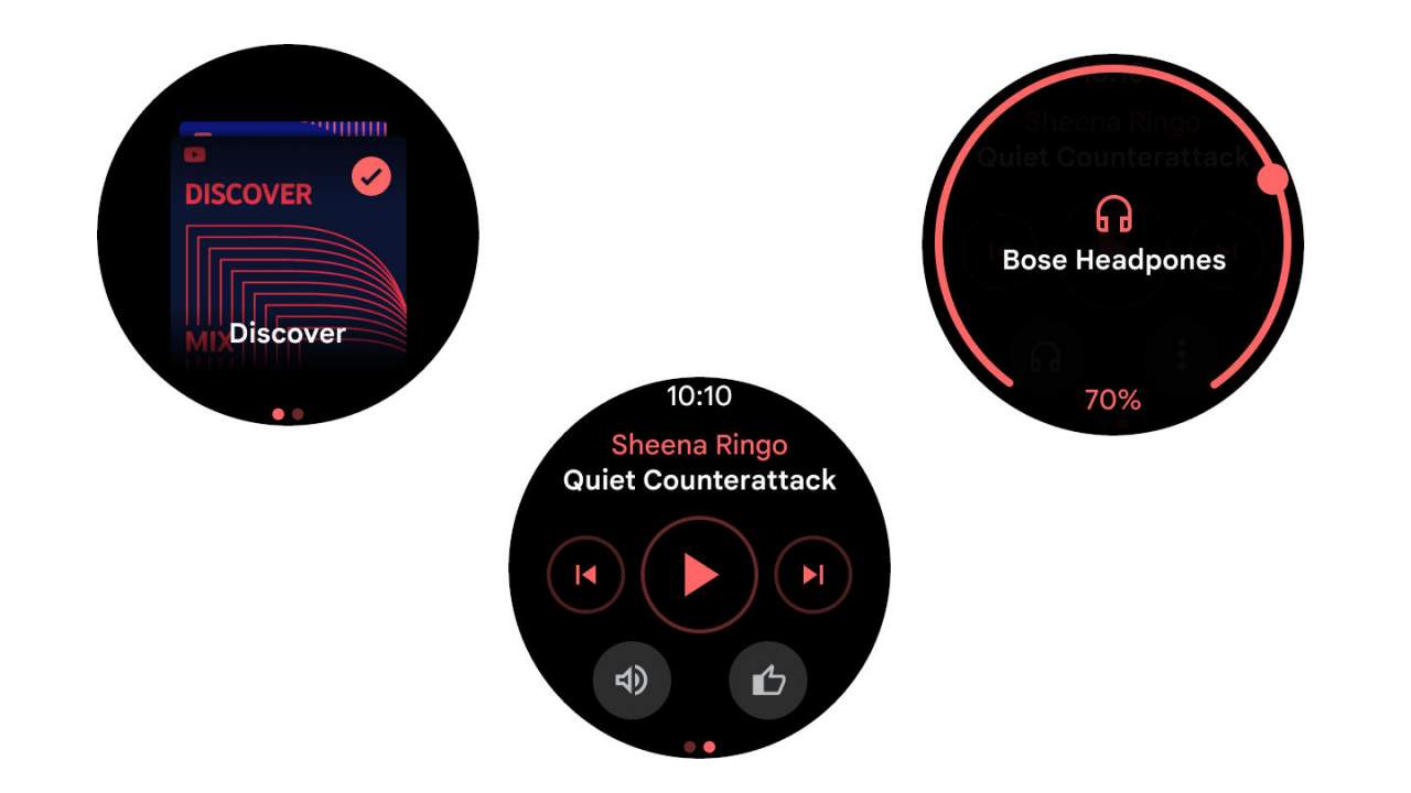 Google releases YouTube Music Wear OS app for Samsung’s new watches