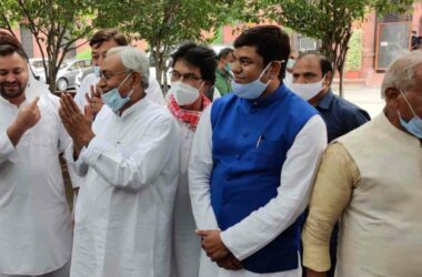 Bihar delegation led by Nitish Kumar meets PM Modi to press for caste census