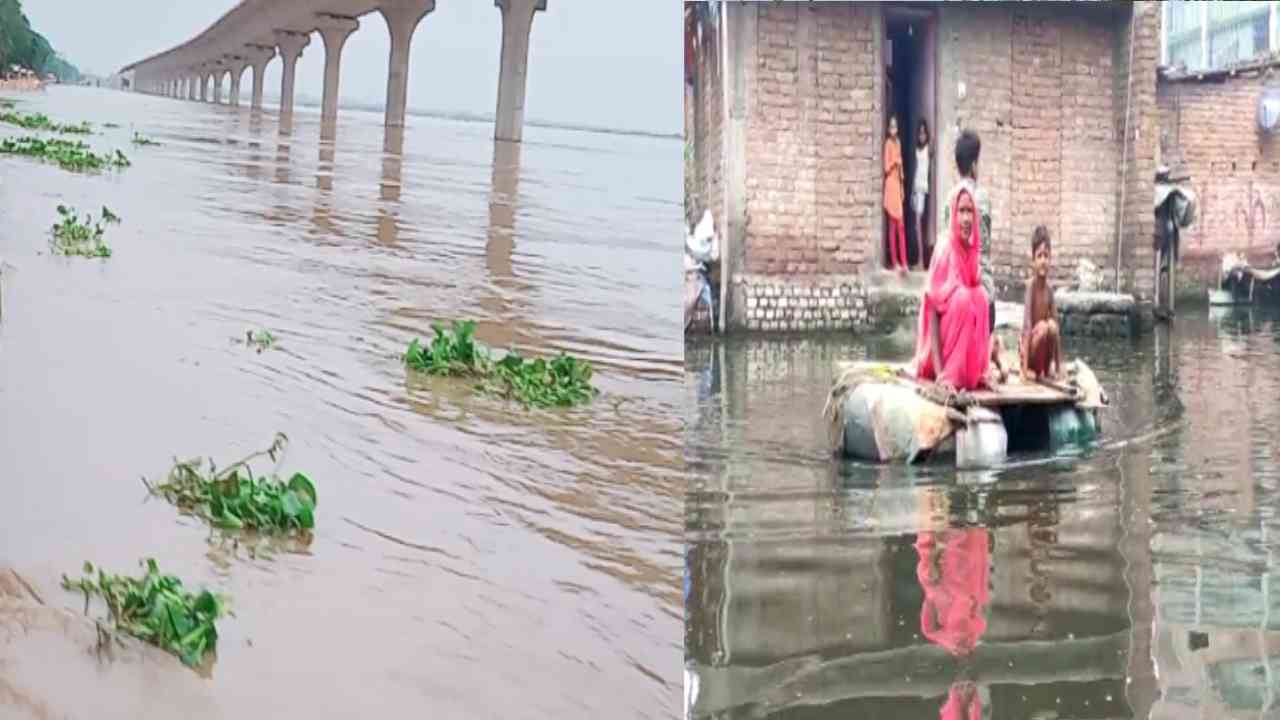 Ganga rises above danger level in Patna, ghats submerged