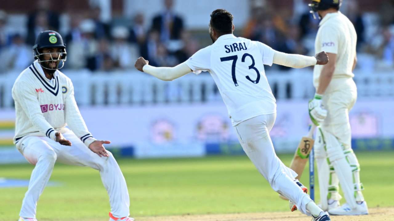 India register their third-ever Test victory at Lord's, beat England by 151 runs
