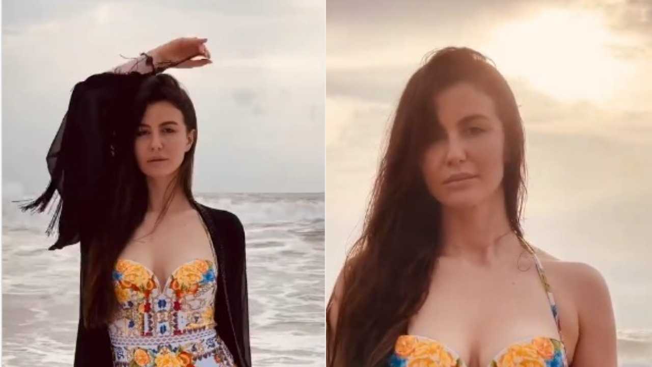 Giorgia Andriani takes a storm over the internet with her new Bikini video from her mini-vacation in Goa
