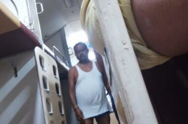 JDU MLA Gopal Mandal seen roaming in undergarments on Patna-Delhi train, claims 'upset stomach'