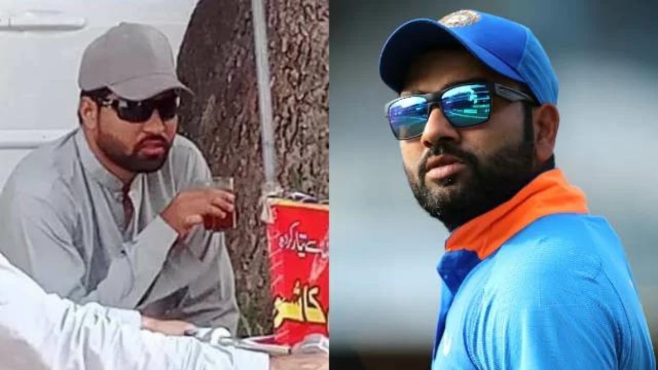 Rohit Sharma's lookalike spotted enjoying Sharbat in Pakistan, Viral pic sparks hilarious memes