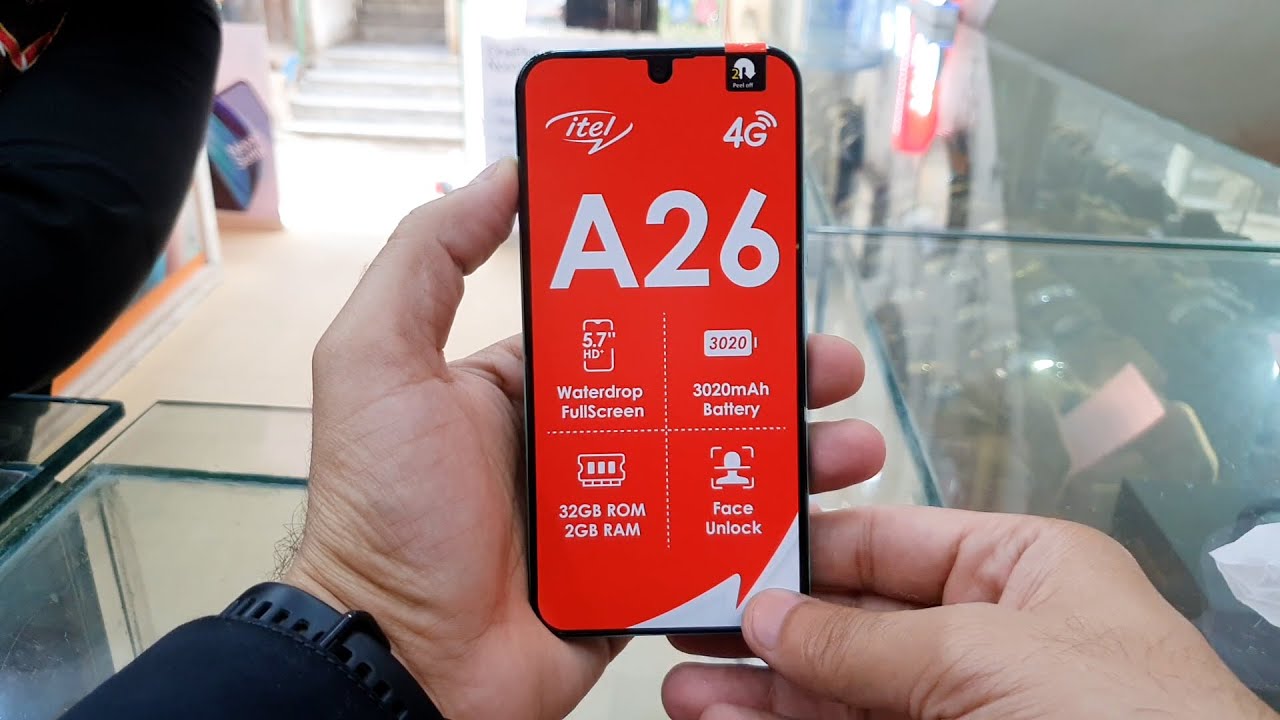 itel A26 with HD+ waterdrop display, faster face unlock now in India at Rs 5,999
