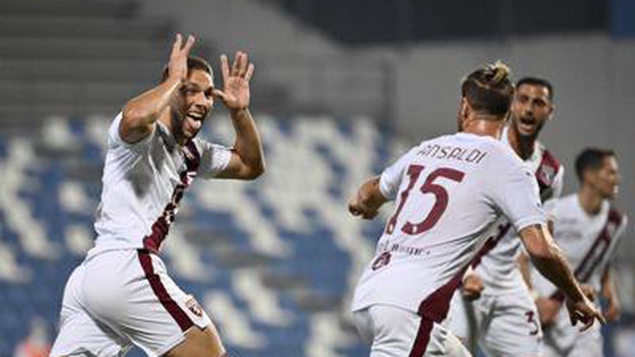 Marko Pjaca's goal lifts Torino to 1-0 win at Sassuolo in Serie A