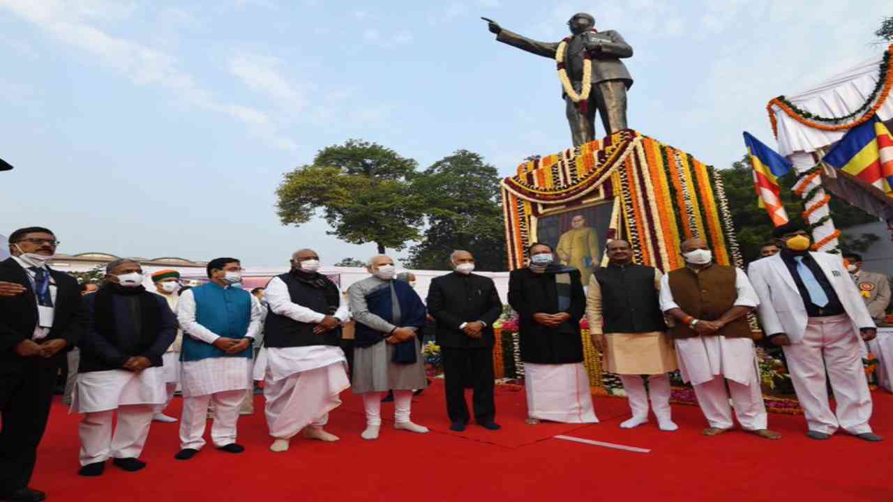 PM Modi pays tributes to BR Ambedkar on death anniversary