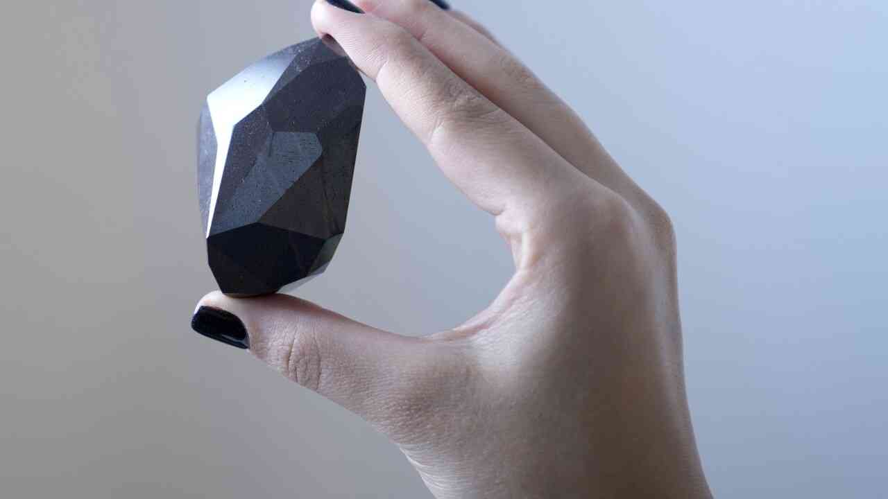 Out of this world: 555.55-carat black diamond lands in Dubai