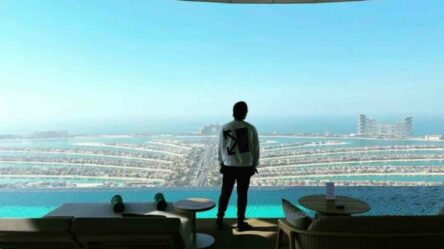 Allu Arjun savours the views of Dubai’s skyline