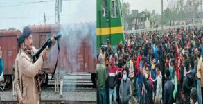 RRB-NTPC result row: Protests spread across Bihar, train services hit