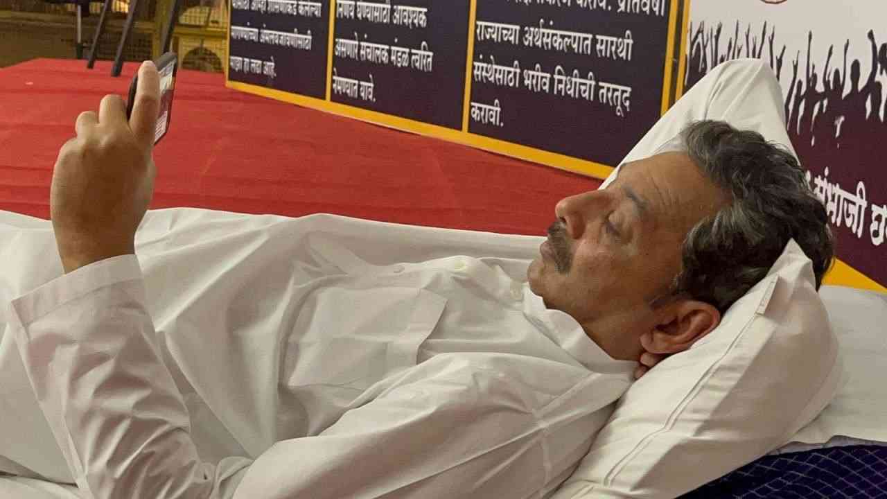 Maratha quota: End fast, Ajit Pawar tells Rajya Sabha MP Chhatrapati Sambhajiraje
