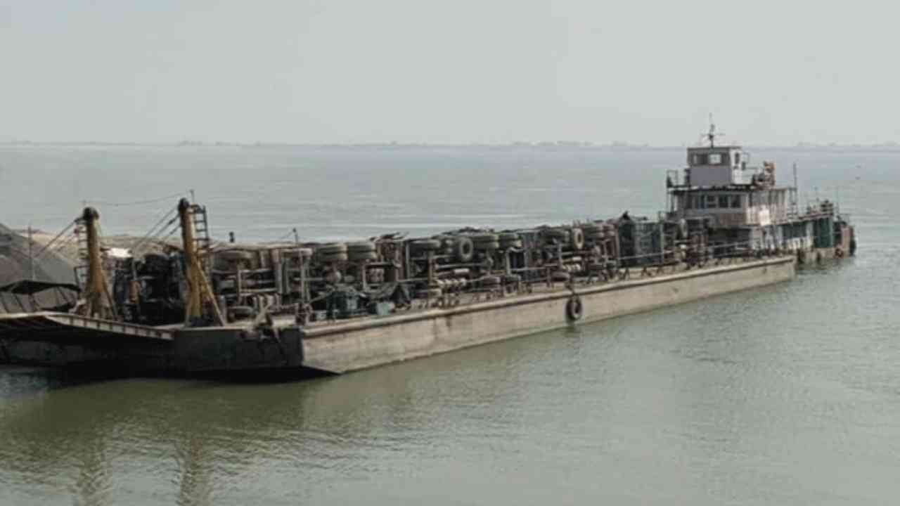 Cargo ship sinks in river Ganga in Bihar’s Katihar