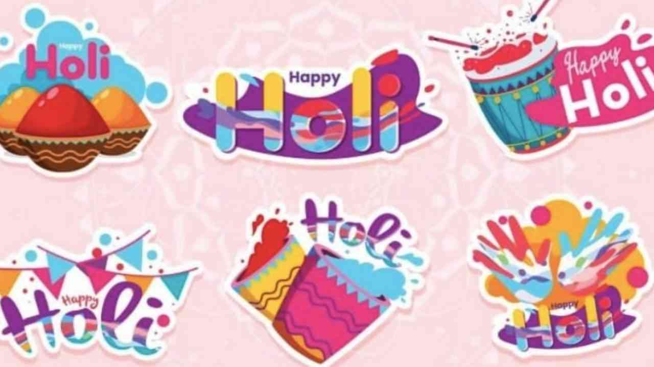 Happy Holi 2022: How to share Holi stickers, GIFs on WhatsApp?