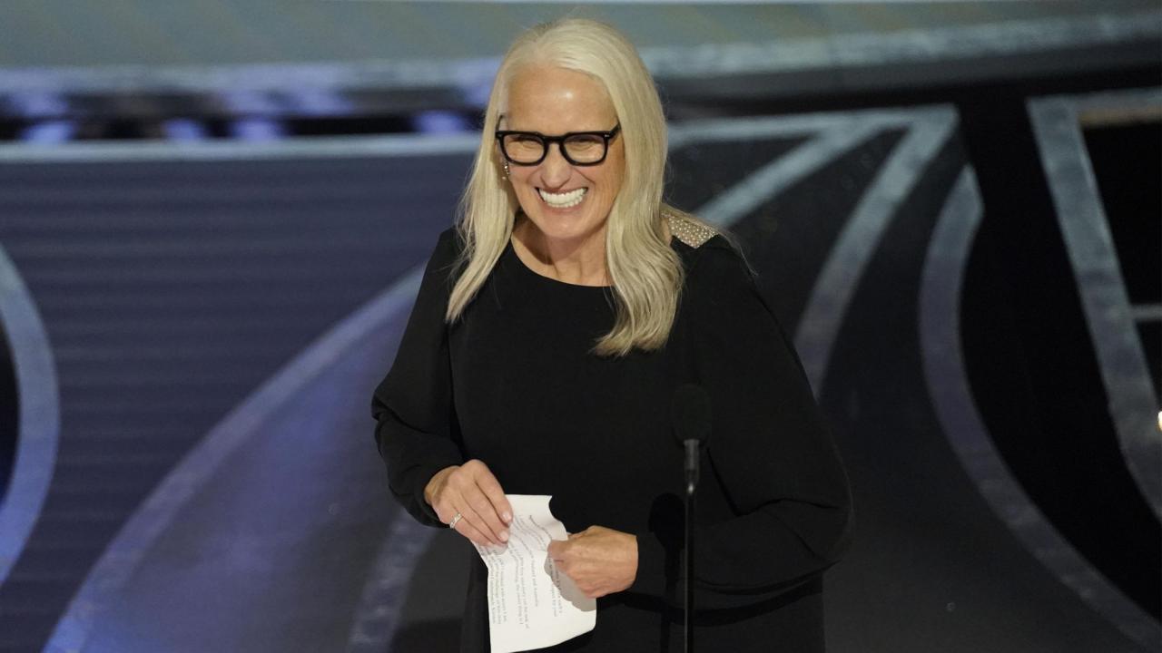 Jane Campion wins best director Oscar for 'The Power of the Dog'
