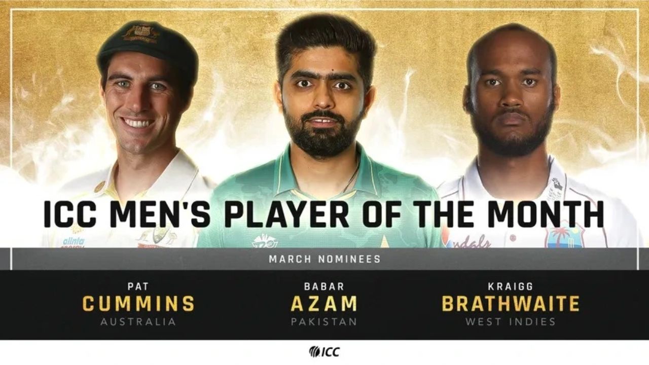 Cummins, Azam, Brathwaite nominated for ICC Men’s Player-of-the-Month award