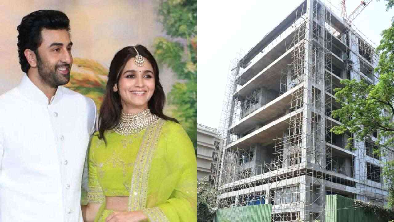 Ranbir Kapoor's Mumbai bungalow decorated with lights ahead of rumoured wedding with Alia Bhatt