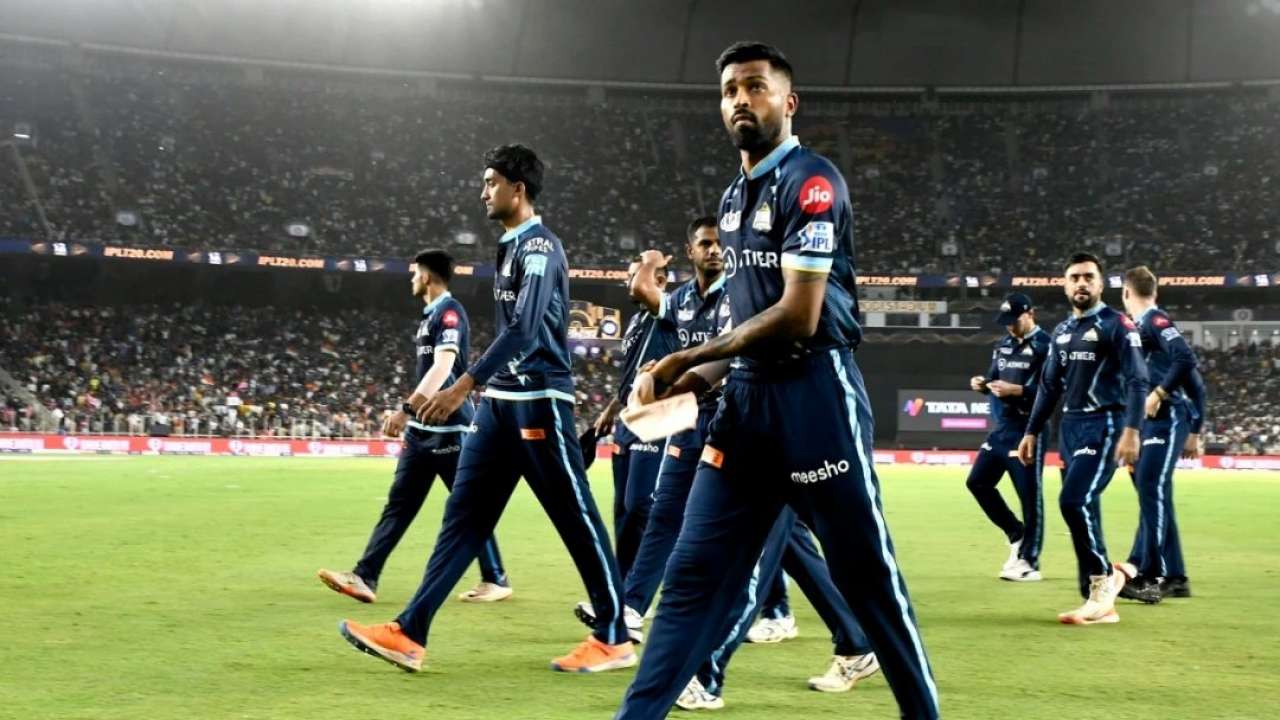 Gujarat Titans win IPL title in maiden season with seven-wicket victory over Rajasthan Royals