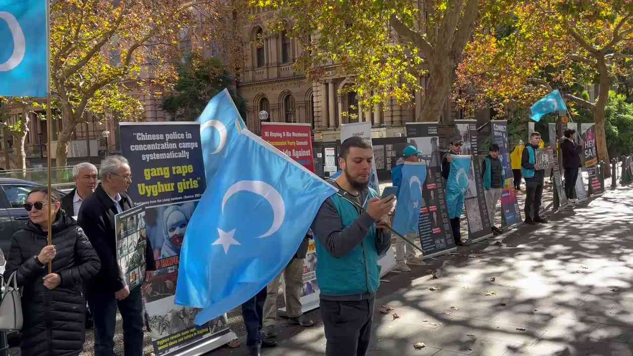 Uyghur activists protest in US, urge UN to act on genocide by China
