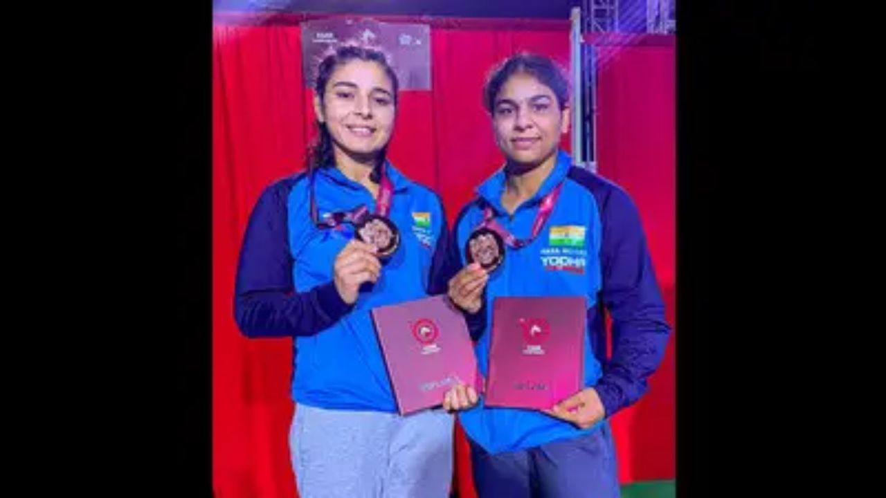 Indian women wrestlers win 4 gold, 1 bronze at Asian U-17 Wrestling Championship