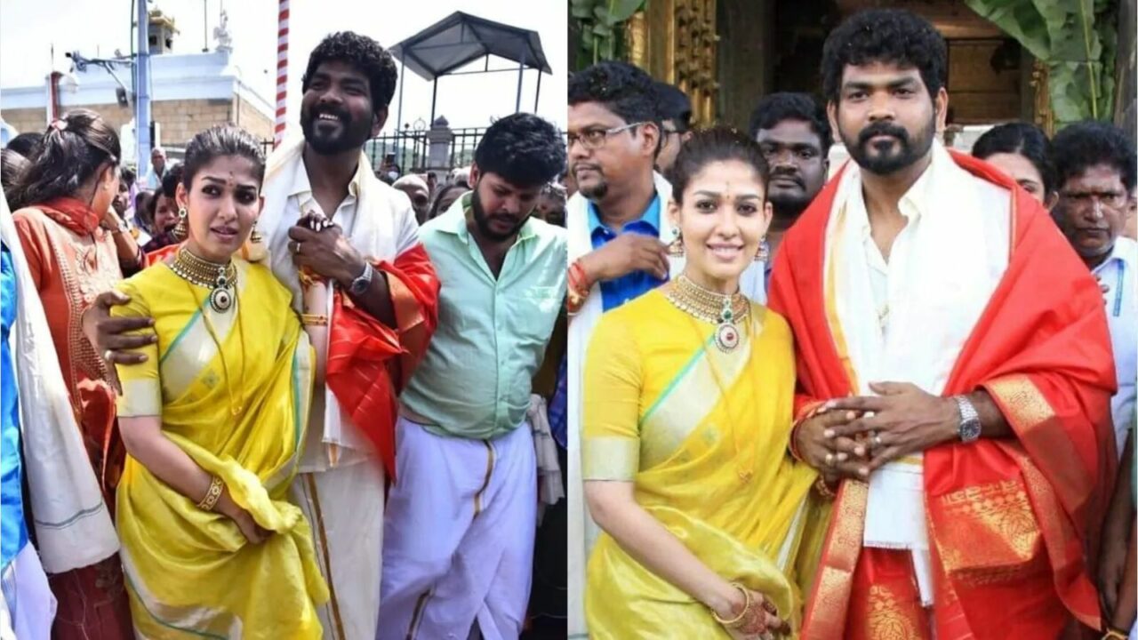 Newlyweds Nayanthara and Vignesh Shivan issue apology to Tirupati Temple board post legal notice