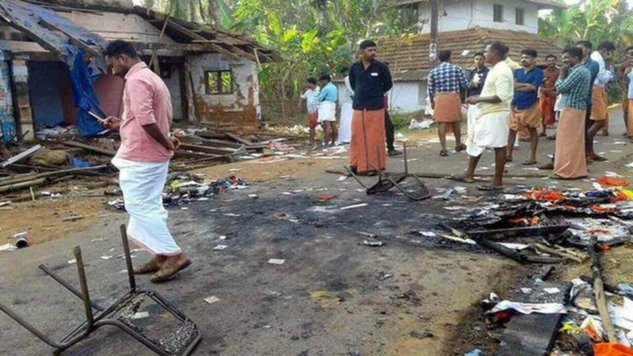 Tension grips Kerala as explosives hurled at CPI(M) headquarters