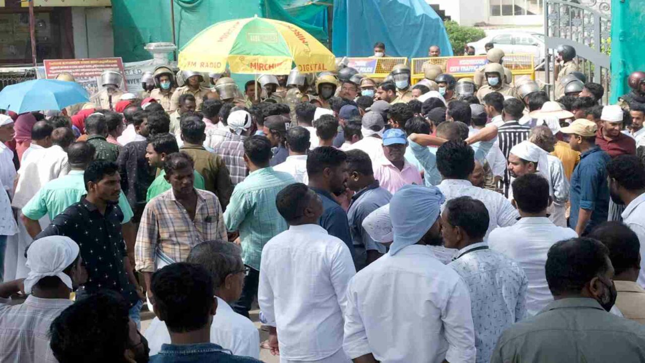 Kerala: Protest against construction of sewage treatment plant turns violent