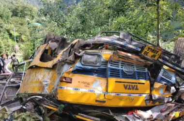 Sixteen including some school children killed as bus falls into gorge in Himachal Pradesh