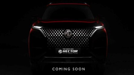 2022 MG Hector Facelift Front Fascia Teased; Launch Soon