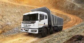 Ashok Leyland unveils new AVTR 4825 tipper for construction, mining segments